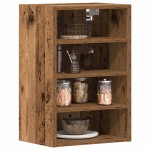 vidaXL Dulap suspendat “Riga”, lemn vechi, 40x29,5x60 cm vidaXL Dulap suspendat “Riga”, lemn vechi, 40x29,5x60 cm