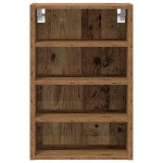 vidaXL Dulap suspendat “Riga”, lemn vechi, 40x29,5x60 cm vidaXL Dulap suspendat “Riga”, lemn vechi, 40x29,5x60 cm