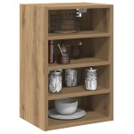 vidaXL Dulap suspendat “Riga”, stejar artizanal, 40x29,5x60 cm vidaXL Dulap suspendat “Riga”, stejar artizanal, 40x29,5x60 cm