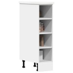 vidaXL Dulap inferior "Riga" alb 20x44,5x81,5 cm lemn prelucrat