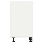 vidaXL Dulap inferior "Riga" alb 20x44,5x81,5 cm lemn prelucrat