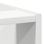 vidaXL Dulap inferior "Riga" alb 20x44,5x81,5 cm lemn prelucrat