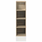vidaXL Dulap inferior "Riga", stejar sonoma, 20x44,5x81,5 cm vidaXL Dulap inferior "Riga", stejar sonoma, 20x44,5x81,5 cm