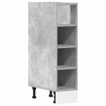 vidaXL Dulap inferior "Riga", gri beton, 20x44,5x81,5 cm, PAL vidaXL Dulap inferior "Riga", gri beton, 20x44,5x81,5 cm, PAL