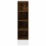 vidaXL Dulap inferior "Riga" stejar afumat 20x44,5x81,5 cm vidaXL Dulap inferior "Riga" stejar afumat 20x44,5x81,5 cm