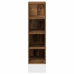 vidaXL Dulap inferior "Riga", lemn vechi, 20x44,5x81,5 cm