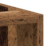 vidaXL Dulap inferior "Riga", lemn vechi, 20x44,5x81,5 cm