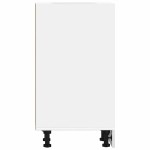 vidaXL Dulap inferior "Riga" alb 30x44,5x81,5 cm lemn prelucrat