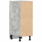 vidaXL Dulap inferior "Riga", gri beton, 30x44,5x81,5 cm, PAL