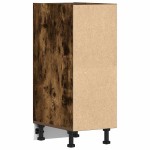 vidaXL Dulap inferior "Riga" stejar afumat 30x44,5x81,5 cm