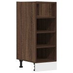 vidaXL Dulap inferior "Riga" stejar maro 30x44,5x81,5 cm