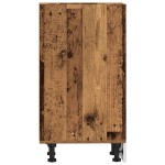 vidaXL Dulap inferior "Riga", lemn vechi, 30x44,5x81,5 cm