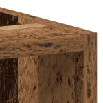 vidaXL Dulap inferior "Riga", lemn vechi, 30x44,5x81,5 cm