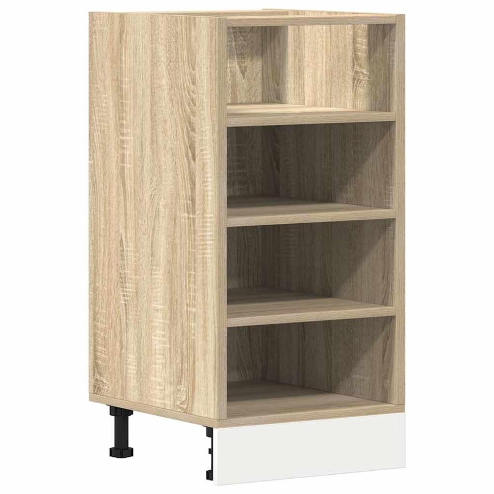 vidaXL Dulap inferior "Riga", stejar sonoma, 40x44,5x81,5 cm