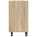 vidaXL Dulap inferior "Riga", stejar sonoma, 40x44,5x81,5 cm vidaXL Dulap inferior "Riga", stejar sonoma, 40x44,5x81,5 cm