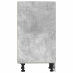 vidaXL Dulap inferior "Riga", gri beton, 40x44,5x81,5 cm, PAL