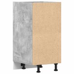 vidaXL Dulap inferior "Riga", gri beton, 40x44,5x81,5 cm, PAL