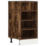 vidaXL Dulap inferior "Riga" stejar afumat 40x44,5x81,5 cm vidaXL Dulap inferior "Riga" stejar afumat 40x44,5x81,5 cm