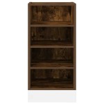 vidaXL Dulap inferior "Riga" stejar afumat 40x44,5x81,5 cm vidaXL Dulap inferior "Riga" stejar afumat 40x44,5x81,5 cm