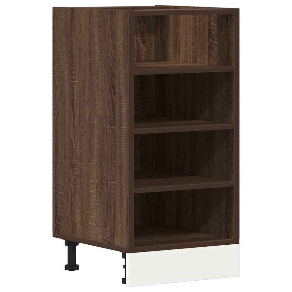 vidaXL Dulap inferior "Riga" stejar maro 40x44,5x81,5 cm