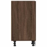 vidaXL Dulap inferior "Riga" stejar maro 40x44,5x81,5 cm vidaXL Dulap inferior "Riga" stejar maro 40x44,5x81,5 cm