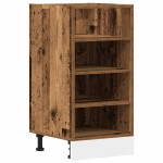 vidaXL Dulap inferior "Riga", lemn vechi, 40x44,5x81,5 cm vidaXL Dulap inferior "Riga", lemn vechi, 40x44,5x81,5 cm