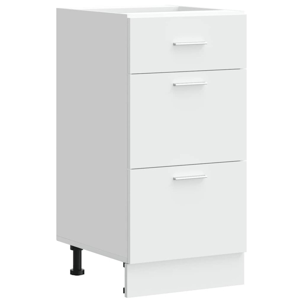 vidaXL Dulap inferior “Lyon” alb 40x46x81,5 cm lemn prelucrat
