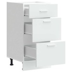 vidaXL Dulap inferior “Lyon” alb 40x46x81,5 cm lemn prelucrat vidaXL Dulap inferior “Lyon” alb 40x46x81,5 cm lemn prelucrat
