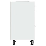 vidaXL Dulap inferior “Lyon” alb 40x46x81,5 cm lemn prelucrat vidaXL Dulap inferior “Lyon” alb 40x46x81,5 cm lemn prelucrat