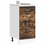 vidaXL Dulap inferior “Lyon” stejar afumat 40x46x81,5 cm