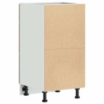 vidaXL Dulap inferior “Lyon” stejar afumat 40x46x81,5 cm
