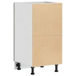 vidaXL Dulap inferior “Lyon” Stejar maro 40x46x81,5 cm Lemn prelucrat