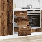 vidaXL Dulap inferior “Lyon” Lemn vechi 40x46x81,5 cm Lemn prelucrat vidaXL Dulap inferior “Lyon” Lemn vechi 40x46x81,5 cm Lemn prelucrat