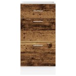 vidaXL Dulap inferior “Lyon” Lemn vechi 40x46x81,5 cm Lemn prelucrat vidaXL Dulap inferior “Lyon” Lemn vechi 40x46x81,5 cm Lemn prelucrat