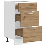 vidaXL Dulap inferior “Lyon” Artisan Stejar 40x46x81,5 cm