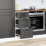 vidaXL Dulap de bază de bucătărie „Porto” din lemn negru prelucrat