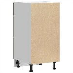 vidaXL Dulap de bază de bucătărie „Porto” din lemn de stejar maro