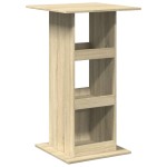 vidaXL Masă bar cu depozitare stejar sonoma 60x60x102cm lemn prelucrat vidaXL Masă bar cu depozitare stejar sonoma 60x60x102cm lemn prelucrat