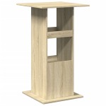 vidaXL Masă bar cu depozitare stejar sonoma 60x60x102cm lemn prelucrat vidaXL Masă bar cu depozitare stejar sonoma 60x60x102cm lemn prelucrat