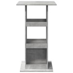 vidaXL Masă bar cu depozitare, gri beton, 60x60x102 cm, lemn prelucrat vidaXL Masă bar cu depozitare, gri beton, 60x60x102 cm, lemn prelucrat