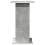 vidaXL Masă bar cu depozitare, gri beton, 60x60x102 cm, lemn prelucrat vidaXL Masă bar cu depozitare, gri beton, 60x60x102 cm, lemn prelucrat