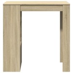 vidaXL Masă de bar cu rafturi, stejar sonoma, 102x50x103,5 cm, lemn vidaXL Masă de bar cu rafturi, stejar sonoma, 102x50x103,5 cm, lemn