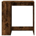 vidaXL Masă bar cu rafturi, stejar fumuriu, 101x40x103,5 cm, lemn vidaXL Masă bar cu rafturi, stejar fumuriu, 101x40x103,5 cm, lemn
