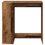 vidaXL Masă bar cu rafturi, lemn vechi 101x40x103,5 cm lemn prelucrat vidaXL Masă bar cu rafturi, lemn vechi 101x40x103,5 cm lemn prelucrat
