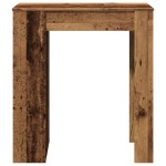 vidaXL Masă bar cu rafturi, lemn vechi, 95x47x103,5 cm, lemn prelucrat vidaXL Masă bar cu rafturi, lemn vechi, 95x47x103,5 cm, lemn prelucrat
