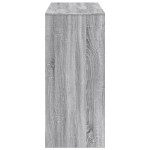 vidaXL Masă bar raft stejar Sonoma gri 124x46x103,5 cm lemn prelucrat vidaXL Masă bar raft stejar Sonoma gri 124x46x103,5 cm lemn prelucrat
