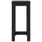 vidaXL Masă bar, negru, 51x50x103,5 cm, lemn prelucrat vidaXL Masă bar, negru, 51x50x103,5 cm, lemn prelucrat
