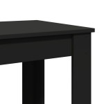 vidaXL Masă bar, negru, 51x50x103,5 cm, lemn prelucrat vidaXL Masă bar, negru, 51x50x103,5 cm, lemn prelucrat