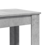 vidaXL Masă bar, gri beton, 51x50x103,5 cm, lemn prelucrat