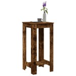 vidaXL Masă de bar, stejar fumuriu, 51x50x103,5 cm, lemn prelucrat vidaXL Masă de bar, stejar fumuriu, 51x50x103,5 cm, lemn prelucrat